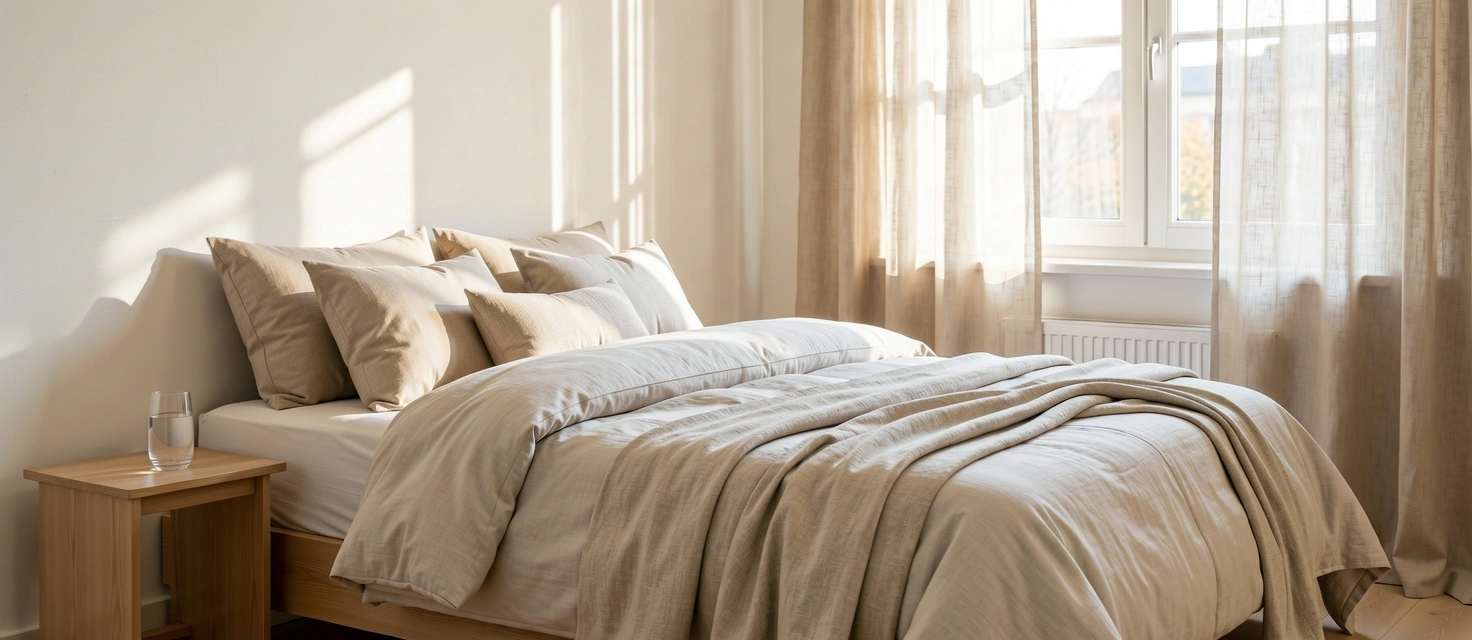 Optimales Schlafumfeld für Regeneration